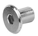 25CNJCD/JCN/17MM 1/4-20 JOINT CONNECTOR NUT TY JCN 17MM ZINC DIE CA